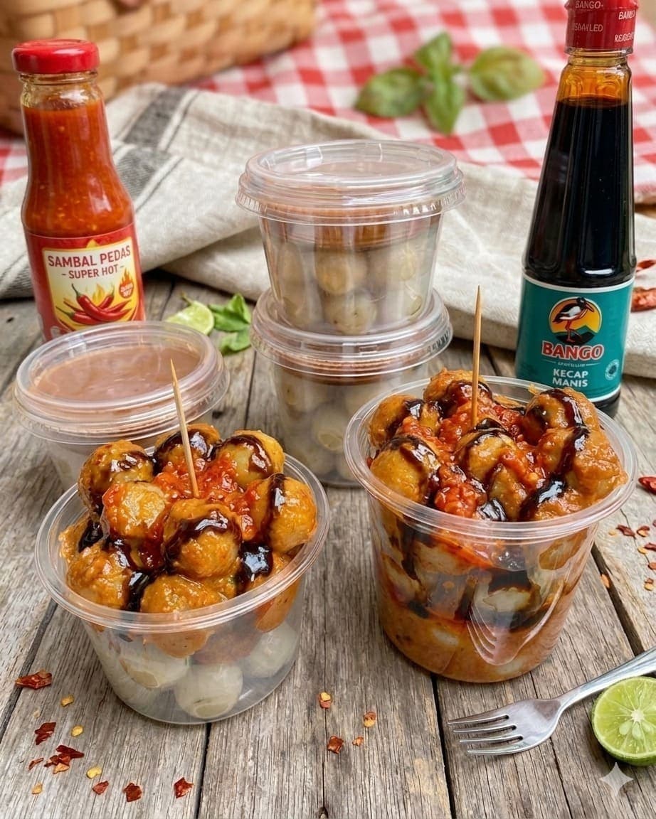 Cilok Bumbu Kacang